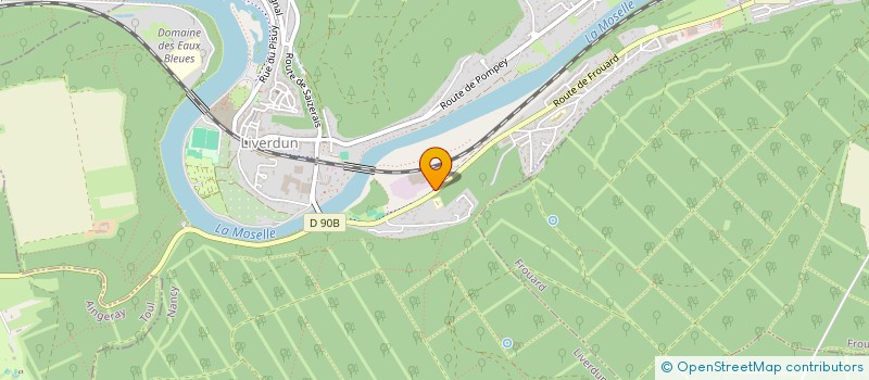 localisation de l'entreprise Y 4  LIVERDUN