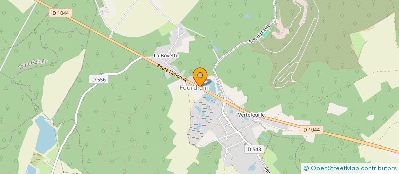 localisation de l'entreprise Y  CREPY