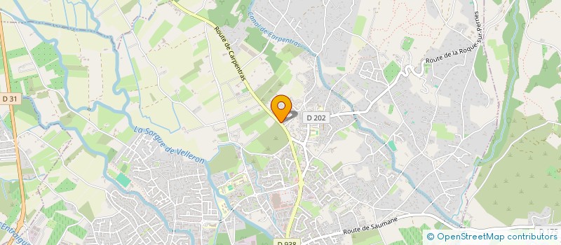 localisation de l'entreprise Y.A.C COURTAGES  L'ISLE-SUR-LA-SORGUE