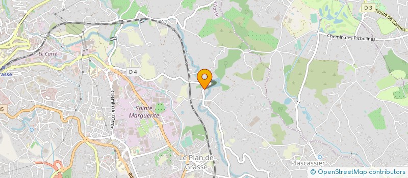 localisation de l'entreprise Y.A.C. FOODTRUCK à GRASSE