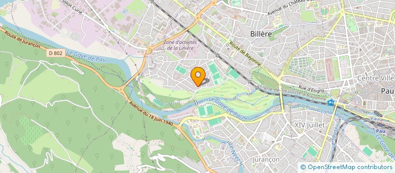 localisation de l'entreprise Y A D'LA JOIE à BILLERE