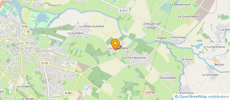 localisation de l'entreprise Y'A D'LA VOIX  SAINT-PHILBERT-DE-GRAND-LIEU