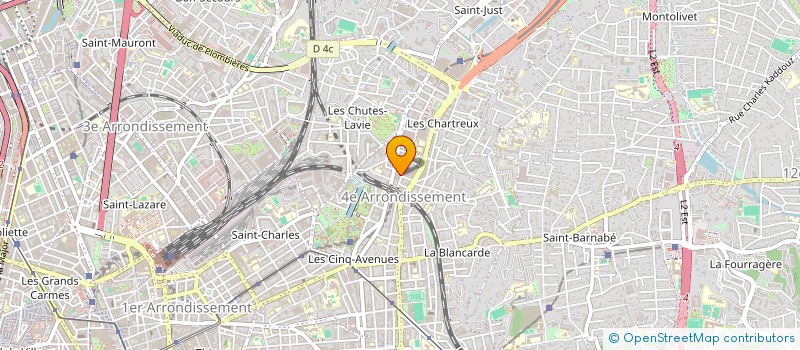 localisation de l'entreprise Y.A DISTRIBUTION à MARSEILLE