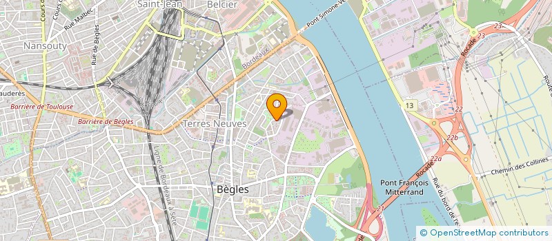 localisation de l'entreprise Y A DU BONHEUR ! à BEGLES