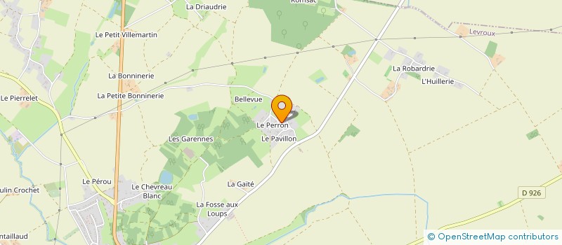 localisation de l'entreprise Y-A & FILS à LEVROUX