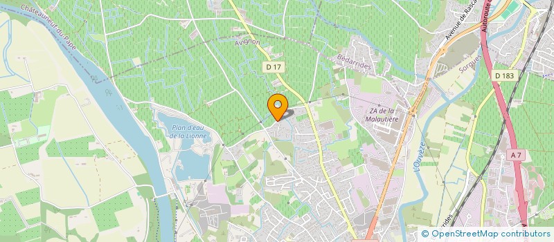 localisation de l'entreprise Y&A INDIVISION  SORGUES