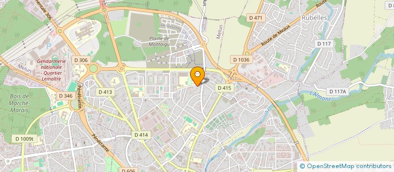 localisation de l'entreprise Y.A.M. EXPRESS à MELUN