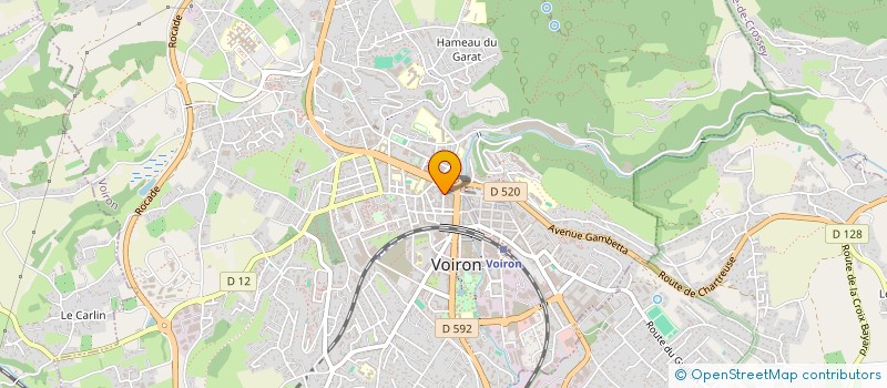 localisation de l'entreprise Y.A.M.N  VOIRON