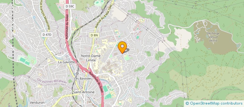 localisation de l'entreprise Y.A.N.A.R CARRELAGE  MARSEILLE