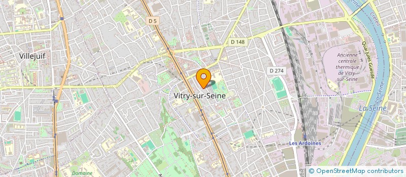 localisation de l'entreprise Y.A.N BATI  VITRY-SUR-SEINE