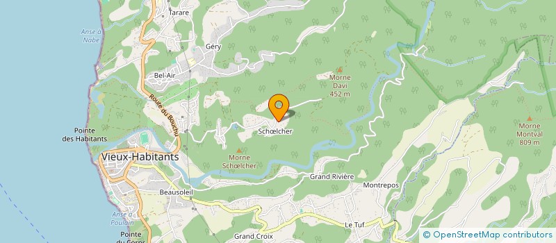 localisation de l'entreprise Y A QUOI AUJOURD'HUI ? à VIEUX-HABITANTS