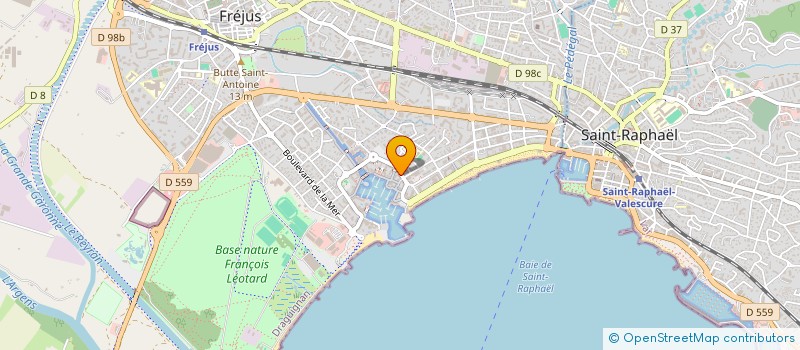 localisation de l'entreprise Y'ATOULA  FREJUS