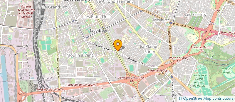 localisation de l'entreprise Y AUTO  LYON