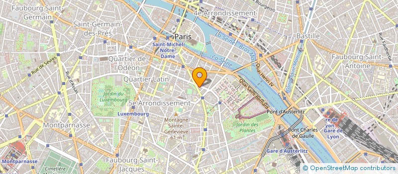 localisation de l'entreprise Y B CORP à PARIS