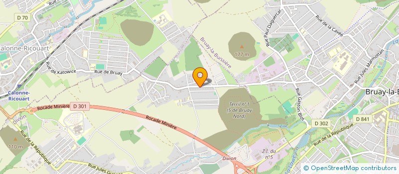 localisation de l'entreprise Y B COUVERTURE  DIVION