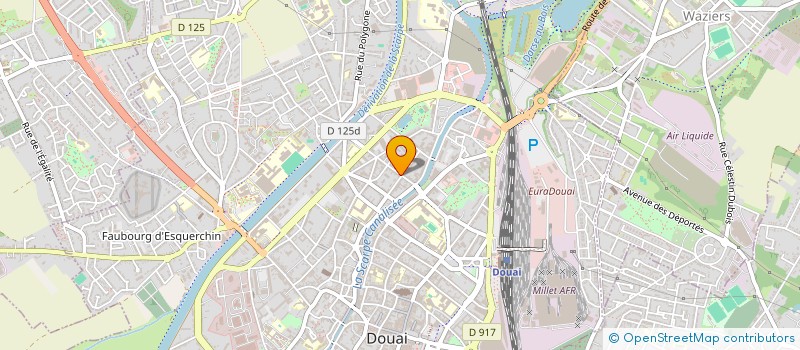 localisation de l'entreprise Y BEL  DOUAI