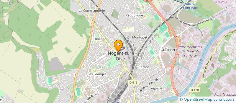 localisation de l'entreprise Y&C IMMOBILIER  VERNEUIL-EN-HALATTE