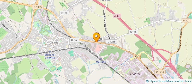 localisation de l'entreprise Y CONTROLES SEYNOD à MOIRANS
