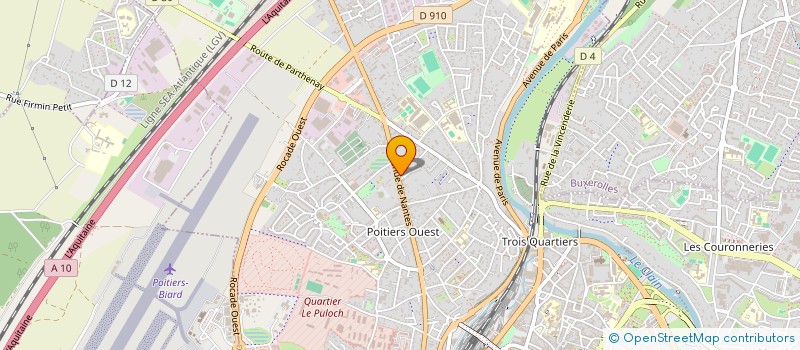 localisation de l'entreprise Y D CUISINES à POITIERS