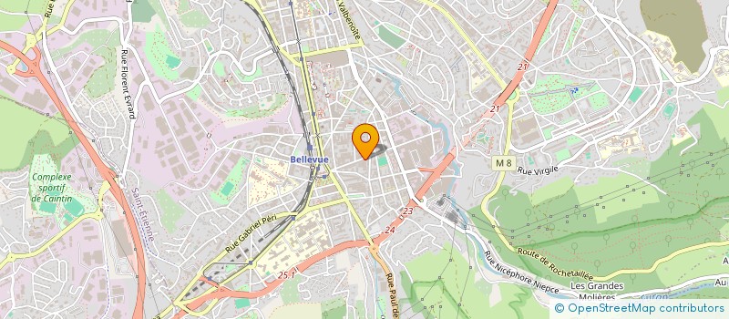 localisation de l'entreprise Y DALLE ETANCHEITE DEMOLITION  SAINT-ETIENNE