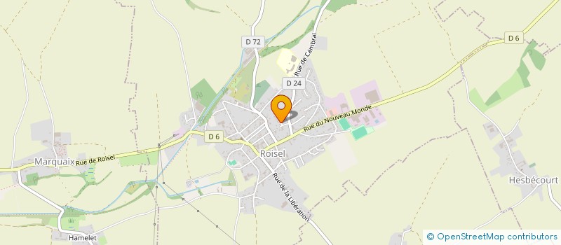 localisation de l'entreprise Y.E.S. IMMO  ROISEL