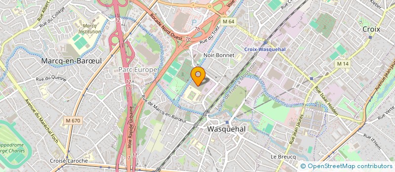 localisation de l'entreprise Y ET P IMAGERIE à WASQUEHAL