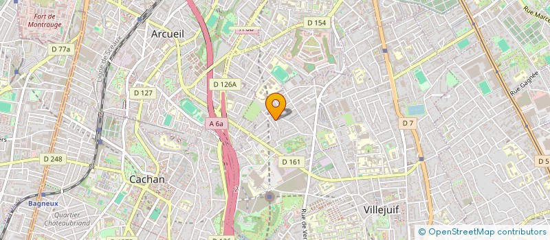 localisation de l'entreprise Y ET S à VILLEJUIF