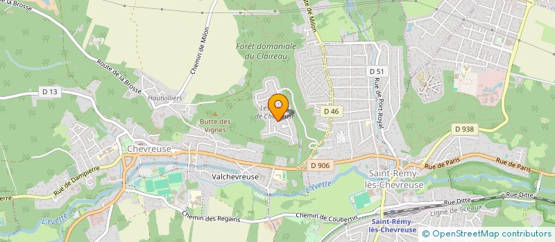 localisation de l'entreprise Y ET Y ANGI G.G. SARL à CHEVREUSE