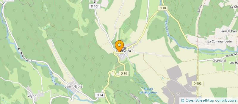 localisation de l'entreprise Y F  ARBOYS EN BUGEY