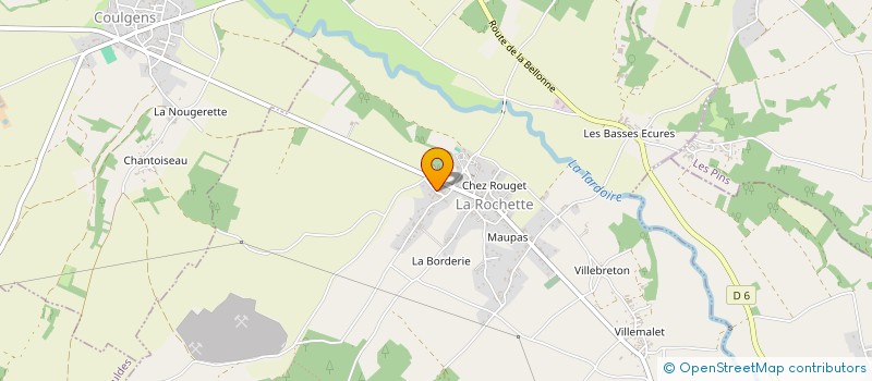 localisation de l'entreprise Y.G. FINANCES à SAINT-MARY