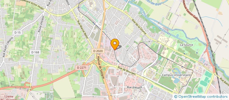 localisation de l'entreprise Y-GARD à OLIVET