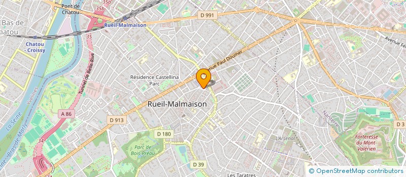 localisation de l'entreprise Y GREC à RUEIL-MALMAISON
