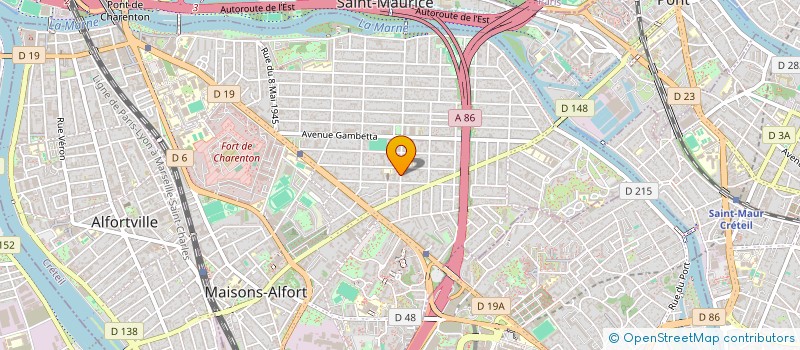 localisation de l'entreprise Y.H.A.T à MAISONS-ALFORT