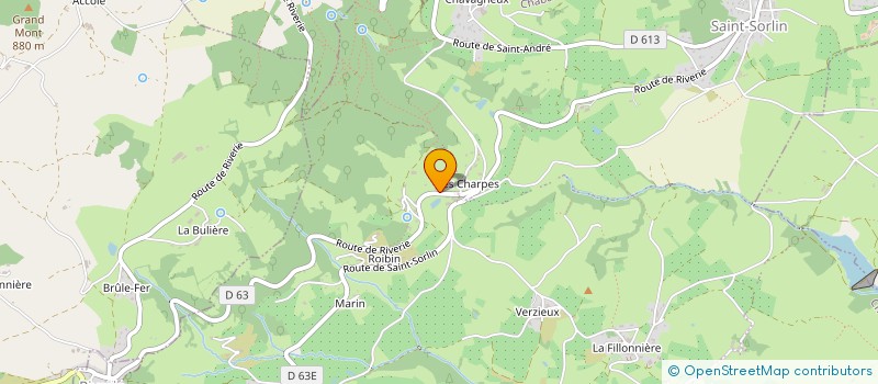 localisation de l'entreprise Y HOLDING  CHABANIERE