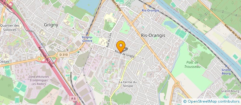 localisation de l'entreprise Y&I SERVICES à RIS-ORANGIS