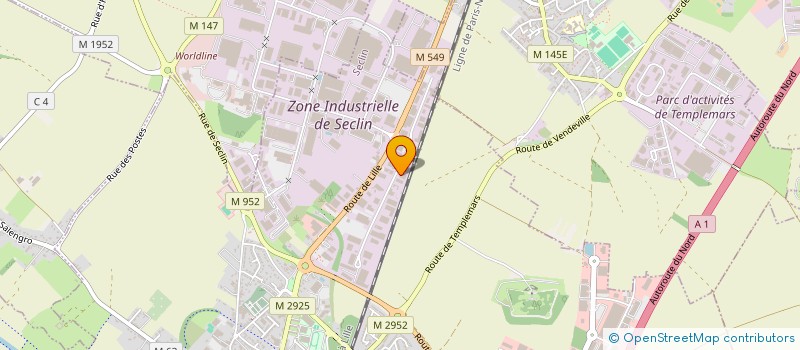 localisation de l'entreprise Y.I.T. GROUP à SECLIN