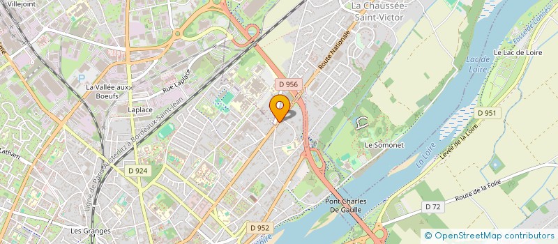 localisation de l'entreprise Y.J.J.M.  BLOIS