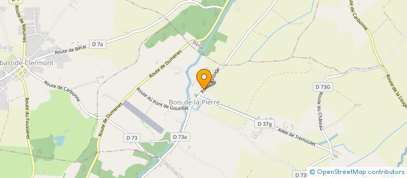 localisation de l'entreprise Y'KYROS TAXIS  BOIS-DE-LA-PIERRE