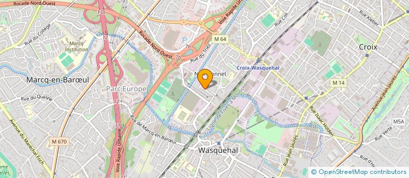 localisation de l'entreprise Y&L  WASQUEHAL