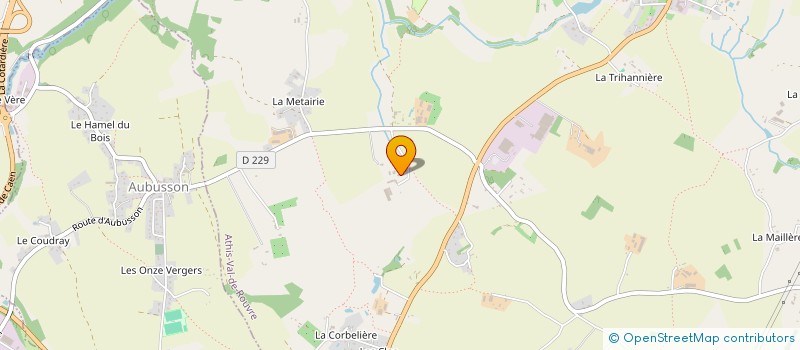 localisation de l'entreprise Y.L.C.M à ATHIS-VAL DE ROUVRE
