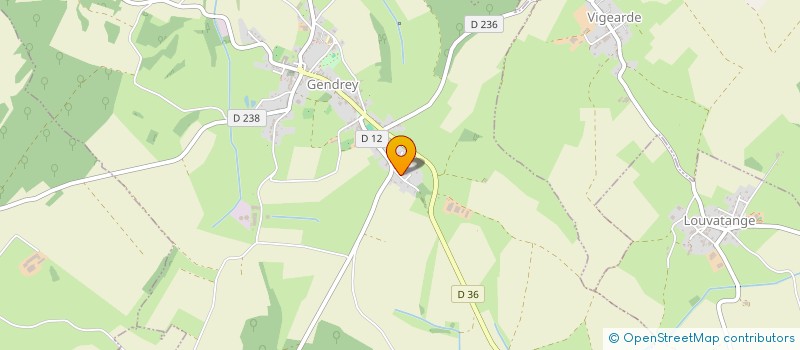 localisation de l'entreprise Y.L.F.CONSULTING  GENDREY