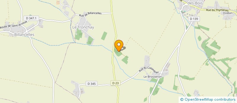 localisation de l'entreprise Y L G à SAINT-ARNOULT-DES-BOIS