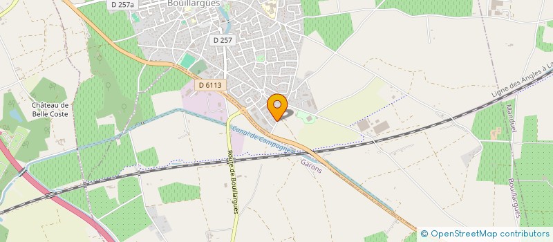 localisation de l'entreprise Y.L MEDICAL  BOUILLARGUES