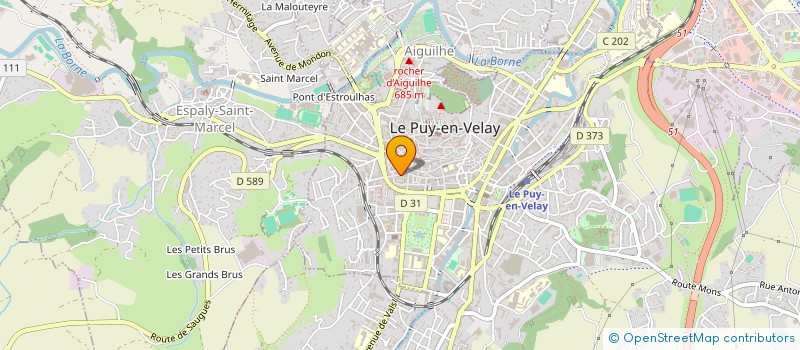 localisation de l'entreprise Y-LANG à LE PUY-EN-VELAY