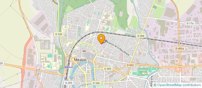 localisation de l'entreprise Y.M. à NANTEUIL-LES-MEAUX