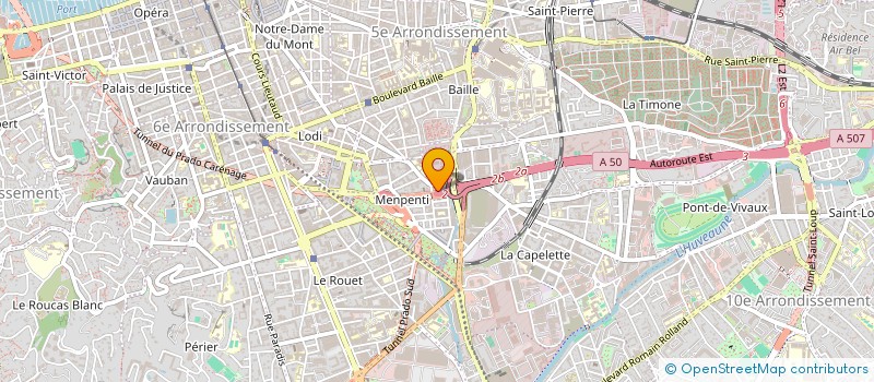localisation de l'entreprise Y&M à MARSEILLE