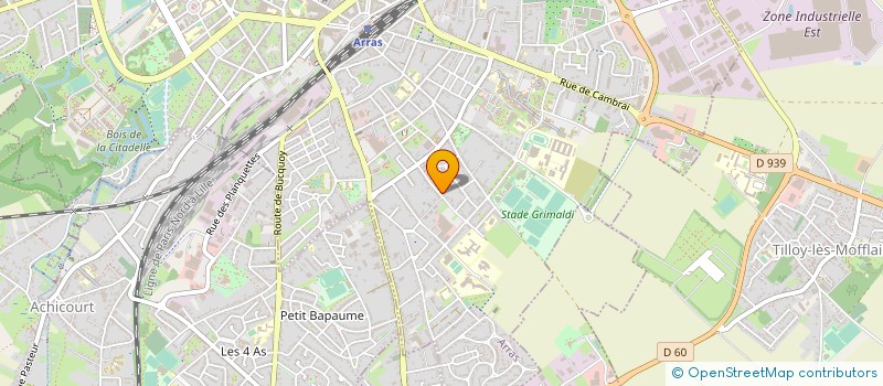 localisation de l'entreprise Y METTRE LES FORMES à ARRAS