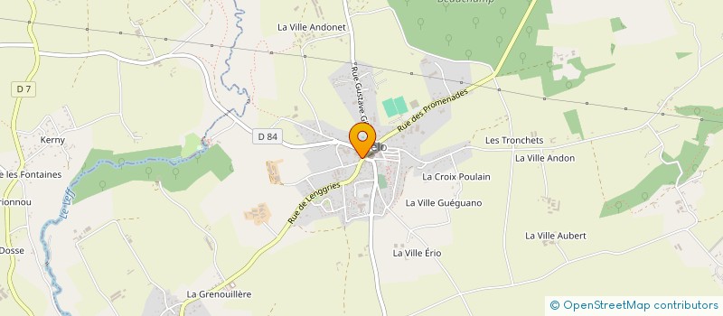 localisation de l'entreprise Y.P.A à PLELO