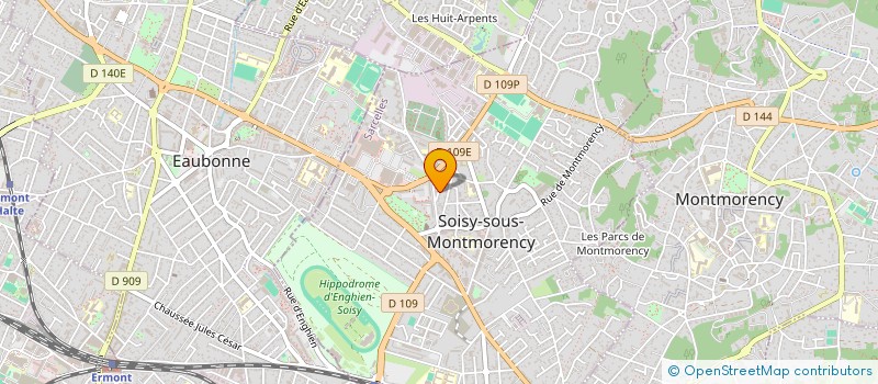 localisation de l'entreprise Y&P HORIZON à SOISY-SOUS-MONTMORENCY