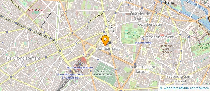 localisation de l'entreprise Y.P. IMMOBILIER  PARIS